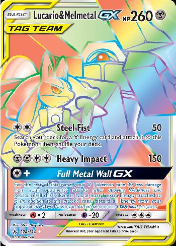 Lucario & Melmetal-GX (224/214)