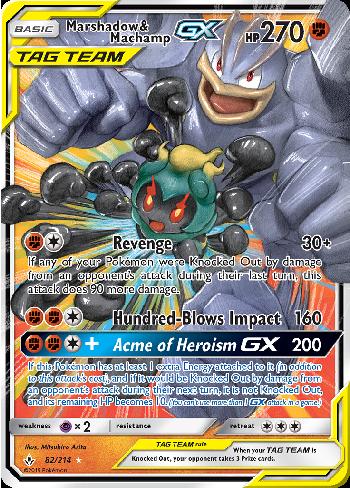 Marshadow & Machamp-GX (82/214)