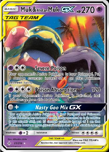 Muk & Alolan Muk-GX (61/214)