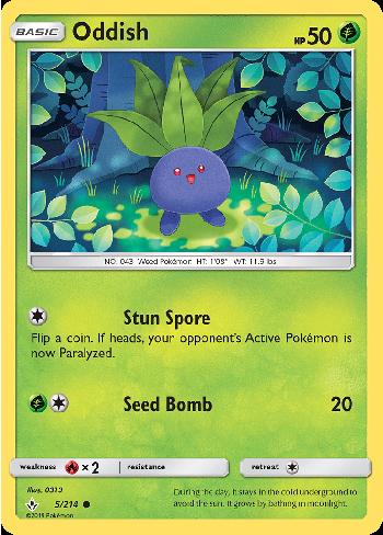 Oddish (5/214)