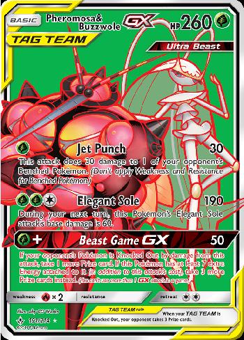 Pheromosa & Buzzwole-GX (191/214)