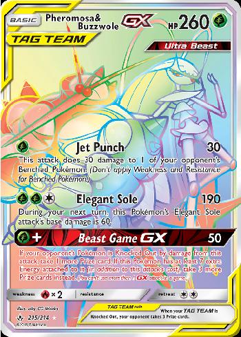 Pheromosa & Buzzwole-GX (215/214)