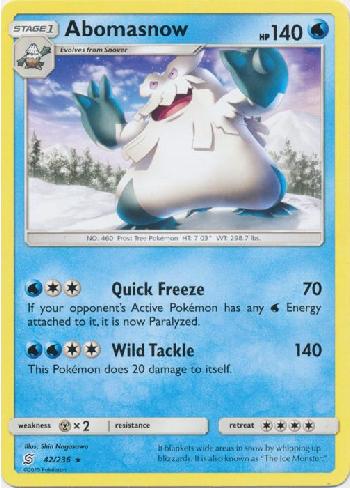 Abomasnow (42/236)
