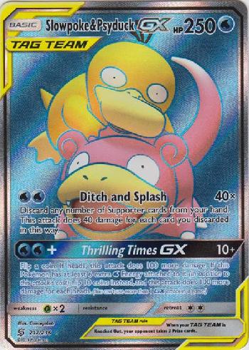 Slowpoke & Psyduck-GX (217/236)