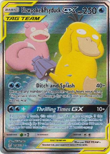 Slowpoke & Psyduck-GX (218/236)