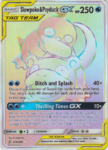Slowpoke & Psyduck-GX (239/236)