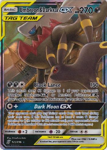 Umbreon & Darkrai-GX (125/236)