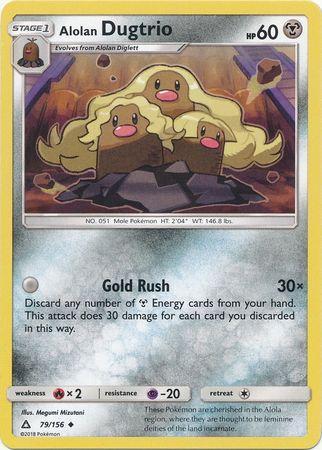 Alolan Dugtrio (79/156)