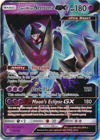 Dawn Wings Necrozma-GX (63/156)