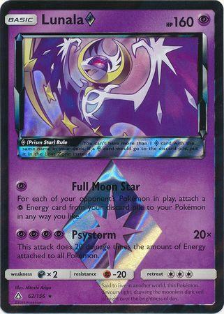 Lunala Prism Star (62/156)