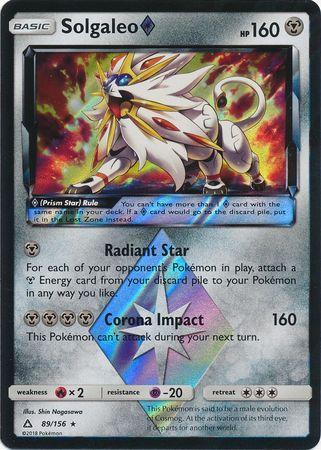 Solgaleo Prism Star (89/156)