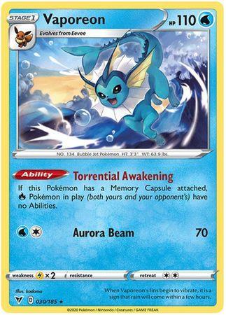 Vaporeon (30/185)