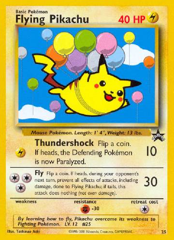 Flying Pikachu (25/53)