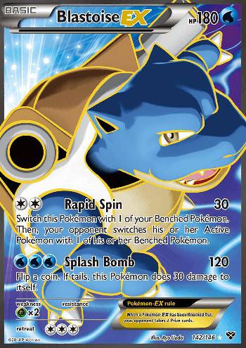 Blastoise-EX (142/146)