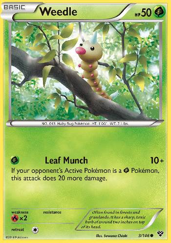 Weedle (3/146)
