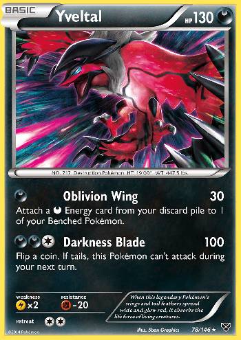 Yveltal (78/146) — XY