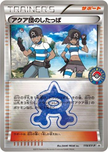 Team Aqua Grunt (119/XY-P)