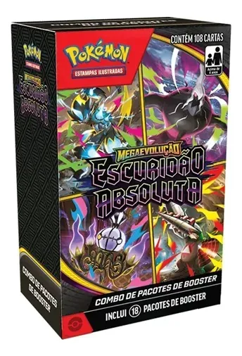 Combo 18 Boosters · Escuridão Absoluta